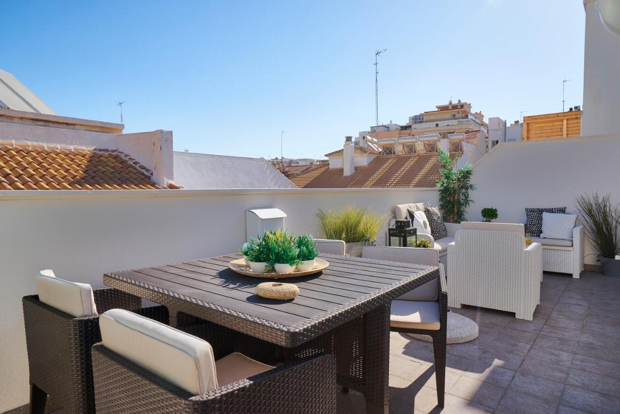 Studio Deluxe With Shared Roof Terrace Málaga Buitenkant foto